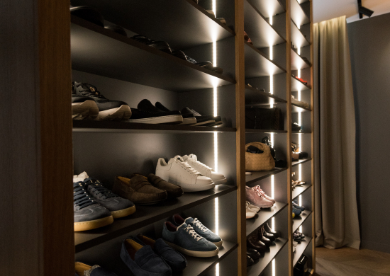 Гардеробная люкс